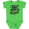 thumbnail image 3 of Inktastic I Have My Nonna Under My Spell with Cute Witch Hat Boys or Girls Baby Bodysuit, 3 of 5