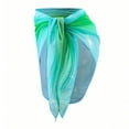 thumbnail image 4 of Womens Bathing Suit Cover Up Sarong Pareo Beach Skirt Short Sarong Wrap, 4 of 7