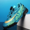 thumbnail image 4 of Zapatos de fútbol Unisex para niños, tacos de entrenamiento antideslizantes, tacos para deportes al aire libre, hierba, zapatos de entrenamiento TF de alta calidad, 4 of 4