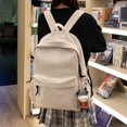 thumbnail image 3 of Mochila escolar PAUBACK Beige Resistente al Agua 24L para Niñas, 3 of 6