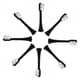 thumbnail image 3 of 8Pcs Replacement Toothbrush Heads for V1X3/X3U X1/X3/X5 Electric Tooth Brush Heads Black, 3 of 5