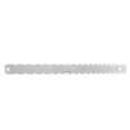 thumbnail image 3 of Guitar Notched Straight Edge, Silver 17.1in Accurate Metal Guitar Notched Straight Ruler  For Indoor Using, 3 of 8