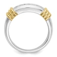 thumbnail image 2 of 14K Two-tone Gold Diamond Men's Ring (0.246Cttw) Ring Size 10, 2 of 7