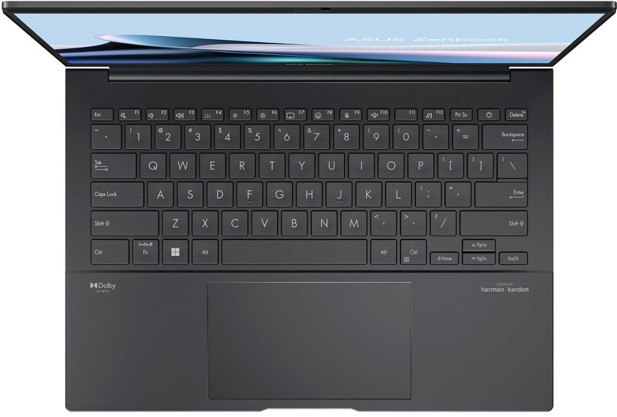 ASUS Zenbook Laptop, 16 Cores Intel Ultra 7 Processor 155H Intel ARC Graphics, 16GB LPDDR5 RAM 2TB SSD, 14" WUXGA OLED Touchscreen Display, Wi-Fi 6E, Thunderbolt 4, Backlit Keyboard Win11 Home