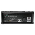 thumbnail image 4 of Rockville RPM85 2400w Powered 8 Channel Mixer/USB/EQ/Effects/Bluetooth+Mics+Case, 4 of 11