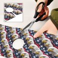 thumbnail image 6 of Yayeee Faucet Mat for Kitchen Sink 14.7" Diatomite Long Splash Guard Pad, American Eagle Pattern, 6 of 7