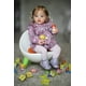 thumbnail image 2 of Muñeca Reborn Anano Girl, 60 cm, silicona realista, 1,5 kg, 2 of 9
