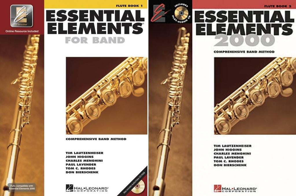 Essential Elements for Band Flute, Books 12, 2 Book Set, EE FLUTE