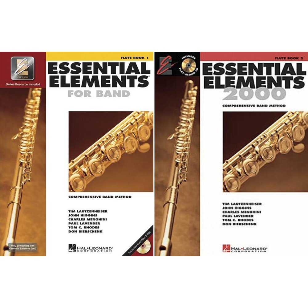 Essential Elements for Band Flute, Books 12, 2 Book Set, EE FLUTE