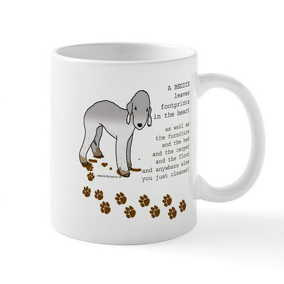 CafePress - Bedlington Terriers Mug - 11 oz Ceramic Mug - Novelty Coffee Tea Cup