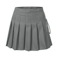 thumbnail image 5 of EDFBUYKRS Female Skirts Winter Skirts for Women Knee Length 2026 Women’S Pleated Skirt Basic Skirt School Cheerleader, 5 of 6