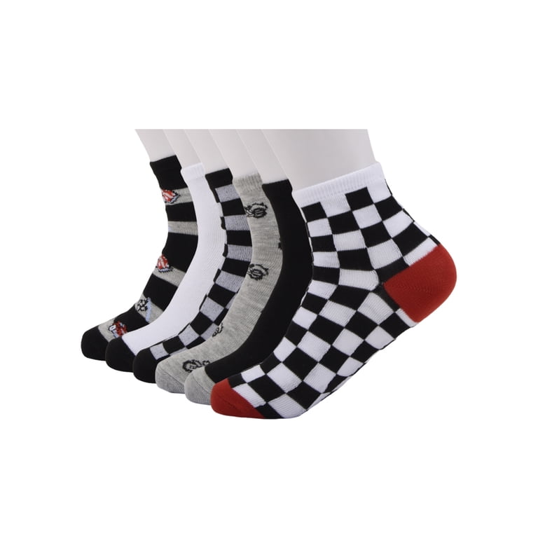 Wonder Nation Boys Graphic Crew Socks, 6 Pack photo 3