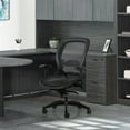 thumbnail image 4 of Manager's Black Breathable Mesh Fabric Chair with Flip Arms, 4 of 4