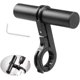 thumbnail image 1 of Extensor de extensión de manillar de bicicleta de 10 cm Soporte de manillar Soporte de montaje de extensión de abrazadera única para luz LED de bicicleta, GPS, teléfono, velocímetro negro, 1 of 5