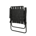 Mainstays 2 Pack Folding High Back Steel Frame  Chair, Black
