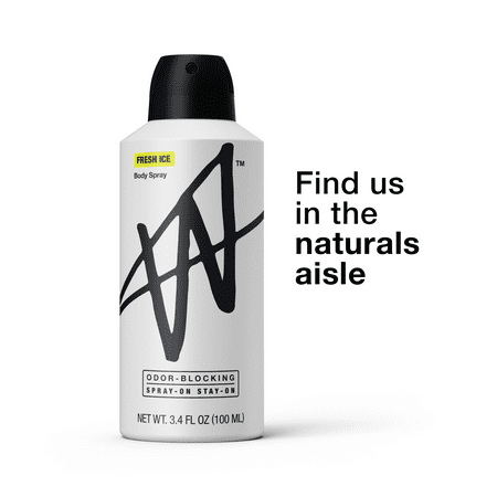 W By Jake Paul Body Spray - Odor Blocking - Long Lasting - Fresh Ice - 3.4 fl oz