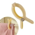 thumbnail image 2 of Fdelink No Mark Clothes Clip,Black Drying Clip,Plastic Clothes Pins with Strong Anti Springs Heavy Duty Beach Towel Clips Laundry Clothespins To Keep Your Towel Clothes Blankets To Dry On Clothesline, 2 of 9