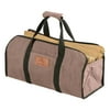 White Duck Outdoors Tuff Heavy Duty Waxed Tote Shape Canvas Log Carrier Bag - Brown