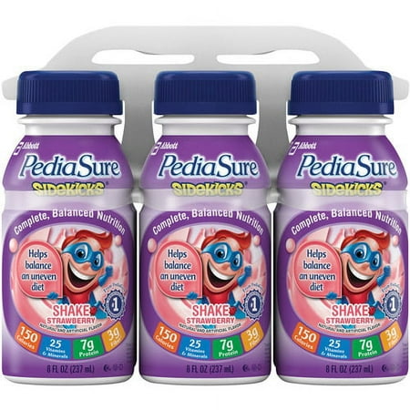 Pediasure Sidekicks Strawberry 4pack