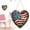 C, variant on Patriotic Acrylic Suncatcher 8 Inch, American Flag Window Hanging Decor, Red White Blue Stained Glass Style for 4th of July, Memorial Day, USA 250th Anniversary Home Decoration (A)