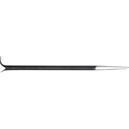 UPC: 0045256401546 | Mayhew Ladyfoot Pry Bar  3/4 in x 21 in Stock  Right Angle Chisel/Straight Tapered Point – 1 EA (479-40154)