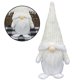 thumbnail image 2 of Bewildely Gnomo Navidad muñeco sin rostro adornos navideños para el hogar adorno navideño Navidad Natal Año Nuevo 2022 Kits de decoración para fiestas Blanco, 2 of 6