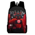 thumbnail image 1 of Skibidi Toilet Printed Backpack Kids Breathable School Book Bags Large Capacity Lightweight Rucksack Travel Daypack Gift, 1 of 1