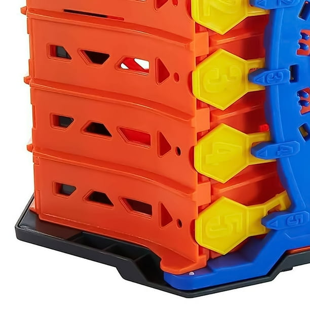 Hot Wheels Roll Out Raceway Track Set, Storage Bucket Unrolls into