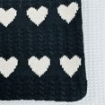 thumbnail image 2 of Bolso Mano Ganchillo JShteea Diario Patrón Corazón Albaricoque Negro, 2 of 8