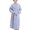 Blue, variant on Women's Long Sleeve Robe Fleece Long Pjs Fuzzy Comfy Warm Robe Bathrobe Plush Winter Soft Thick Sleeping Warm Blue Small-Large
