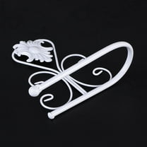 Niceauty White Brass Toilet Paper Holder Wall Mounted Retro Bathroom Accessory Antique Finish