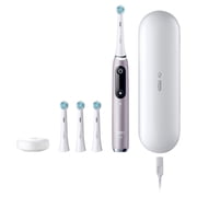 Oral-B Toothbrush, iO Series 9 Electric Toothbrush with 4 Brush Heads, Rose Quartz