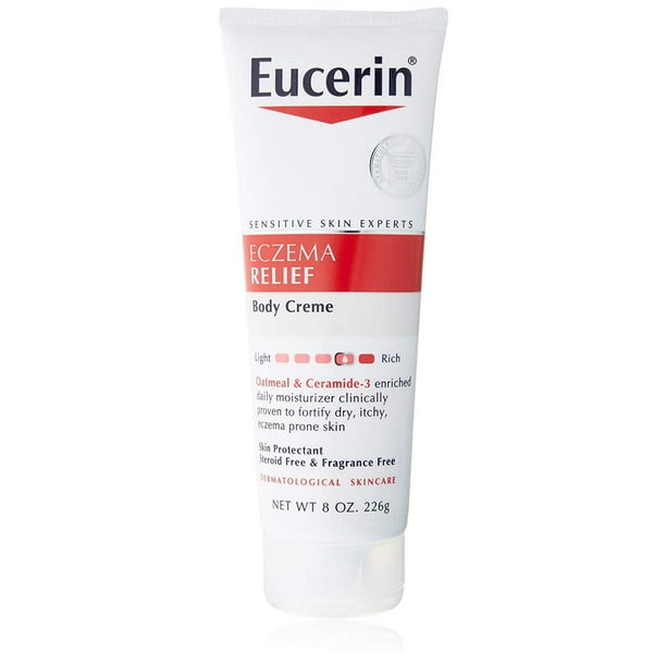 Eucerin 2 Piece Eczema Relief Body Creme, 8 Ounce