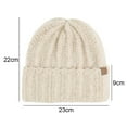 thumbnail image 2 of Women's Beanie Soft Knit Polyester Warm Winter Boucle Hat Cap, 2 of 5