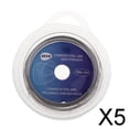 thumbnail image 1 of Colaxi 5-6pack Fishing Line Wire Leader Stainless Steel Trace Lures 10m 7 Strands 20LBS 5 Pcs, 1 of 7