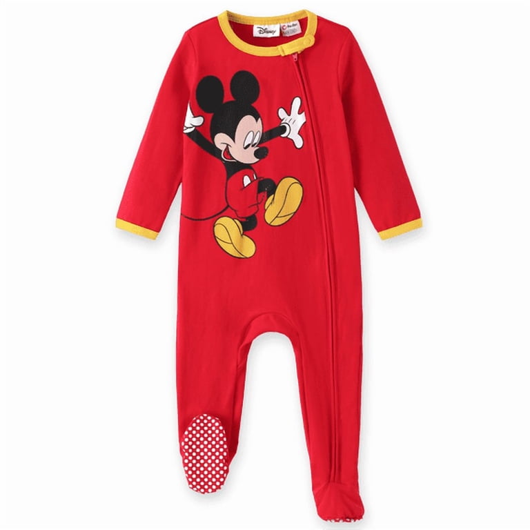 Disney Mickey Mouse Baby Footed Coverall photo 1