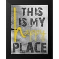 thumbnail image 2 of Lewis, Sheldon 19x24 Black Modern Framed Museum Art Print Titled - Place Of Happiness, 2 of 5