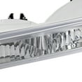 thumbnail image 6 of Spec-D Tuning Chrome Housing Clear Lens Bumper Lights Compatible with 1998-2004 Chevy S10 Blazer GMC Sonoma L+R Pair Assembly, 6 of 7