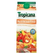 Tropicana Peach Orchard Punch Juice, Half Galon