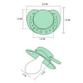 thumbnail image 7 of Littleforbig Smallshield Adult Sized 3 Paci Pack - Black Green Purple, 7 of 7