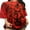 Red, variant on Springcmy Y2K Fairy Grunge Skull Shirts for Women Teens Girls Punk Graphic Baggy Tee Shirts Tops Halloween Clothes