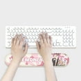 thumbnail image 3 of Wrist Rest - Large Mouse Pad with Non-Slip Base Stitched Edges, Desk Mat for Gamer, Office & Home, 3 of 3