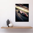 thumbnail image 2 of Motorsport F1 F2 Speed Blur Photo Action Shot Racing Fan For Him Man Cave Large Wall Art Poster Print Thick Paper 18X24 Inch, 2 of 5