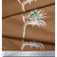 thumbnail image 2 of Soimoi polyester Crepe Fabric Artistic Flower Print Fabric by the Yard 52 Inch Wide, 2 of 3