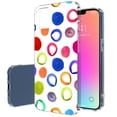 thumbnail image 1 of TalkingCase Slim Case for Apple iPhone 13 Pro, Slim Thin Gel Tpu Cover, Polka Dot 2 Print, Light Weight, Flexible, Soft, Anti-Scratch, Printed in USA, 1 of 7