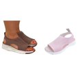 thumbnail image 1 of (2-Pack) Rinsvye Women'S Mesh Platform Fisherman Sandals Breathable Lightweight Summer Footwear, 1 of 4