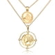 thumbnail image 4 of Accesorios prácticos, combinación, collar con cadena para clavícula, ropa para mujer, collares, colgantes, 4 of 8