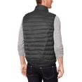 thumbnail image 2 of Maximos Men’s Slim Fit Lightweight Zip Insulated Packable Puffer Hooded Jacket (Vest - Gray, XL), 2 of 2