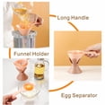 thumbnail image 3 of Función multifuncional seis en uno de mango largo de plástico, traje de embudo, herramientas de cocina, fuga de aceite y vino, 3 of 6