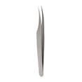 thumbnail image 6 of YAHHU Eyelash Extension Tweezers Accurate Stainless Steel Makeup Tools Sandblasted Silver Dolphin Tip Style for Volume Lashes and False Lashes 5.5 inches / 14 cm Long, 6 of 9
